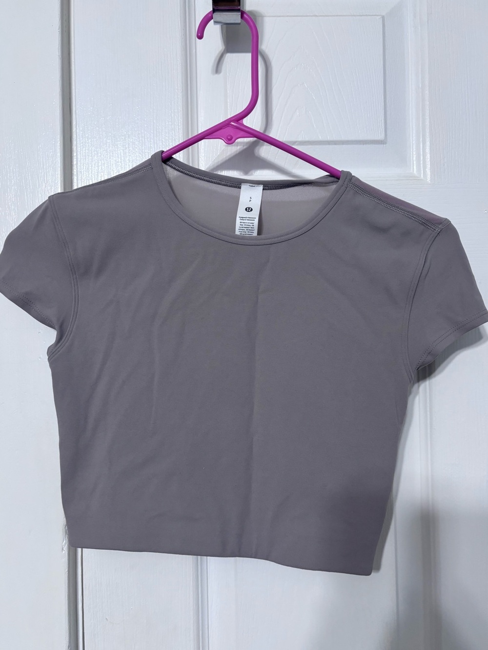 Lululemon Nulu Meshback baby doll top Small